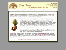 Tablet Screenshot of primpines.com